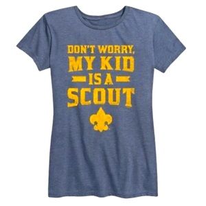 My Kid Is A Scout novelty t shirt